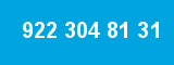 922 304 81 31
